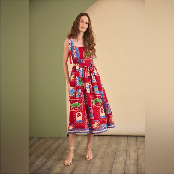 HUNTER BELL Dresses & Skirts - Hunter Bell Quincy Dress in Santa Fe Size 12 NWT